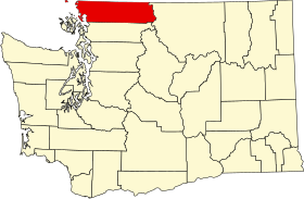 Localisation de Comté de Whatcom(Whatcom County)