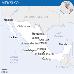Lokasi Meksiko