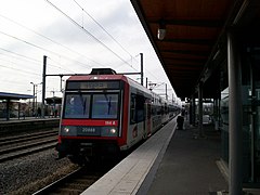 En période de grève, le train MYSE (actuellement MICI) desservait toutes les gares entre Paris-Gare de l'Est et Meaux.