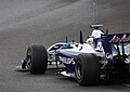 Rosberg testing at Jerez, March