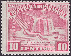 Paraguay.1952.010c.Columbus Lighthouse.jpg