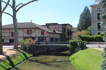 Pont près de Georges-Blanc.