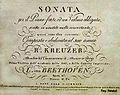 Kreutzer Sonata Coversheet