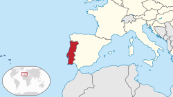 Location of Portugaliya