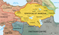 Armenia and the Roman East in 50 AD, shortly before the Roman-Parthian War
