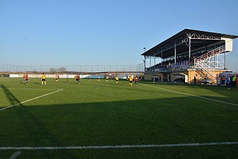 Stadium panorama from the West End