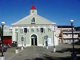 Fortified church of St. Louis in Baler, Philippines.