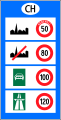 4.93 Information sur les limitations générales de vitesse