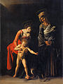 『聖アンナと聖母子』（1605年 - 1606年頃） ボルゲーゼ美術館（ローマ）