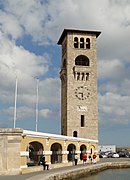 Church of the Evangelismos (Rhodes) - Bell tower 01.jpg