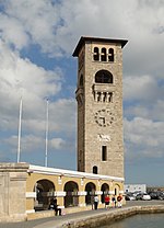 Thumbnail for File:Church of the Evangelismos (Rhodes) - Bell tower 01.jpg