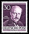 on a Berlin stamp, 1952
