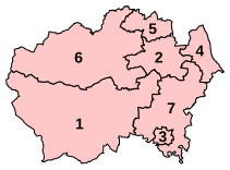 Parliamentary constituencies in Durham (2010–2024)