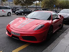 Ferrari F430 Scuderia Qatar plate (46383130901).jpg