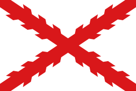 Cruz de Borgoña, emblema de los ejércitos españoles