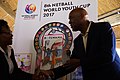 Honourable Mr. Onkokame Kitso Mokaila at the WTISD 2017