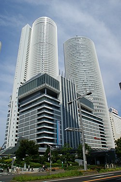 JR Central Towers of Nagoya Station serves as the headquarters of the Central Japan Railway Company