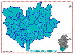 Ribera del Duero – Mappa