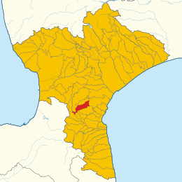 Vallefiorita - Localizazion