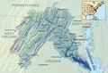 Otro mapa del río Potomac