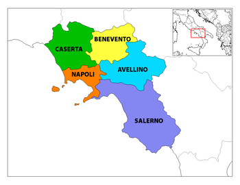 Provincies de Campania.