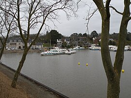 The marina on the Erdre