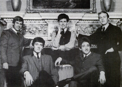 Haydock (links) als een van The Hollies in 1965.