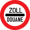 12: Stop for customs