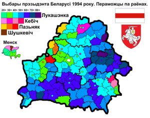 Elecciones presidenciales de Bielorrusia de 1994