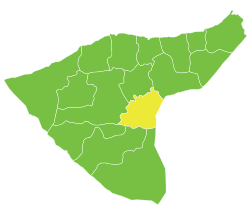 Al-Hawl Subdistrict in Syria