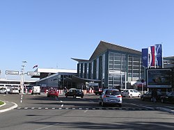 Terminal 1 på Belgrad-Nikola Teslas flygplats.