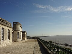 Terrasse du château de la citadelle.