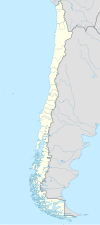 Уальпен. Карта розташування: Чилі