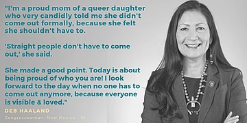 Deb Haaland on National Coming Out Day 2019.jpg