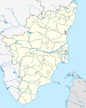 Map of the main forts of the Coromandel Coast in the current Indian state of Tamil Nadu