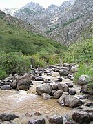 Montagnes en périphérie de Chyimkent