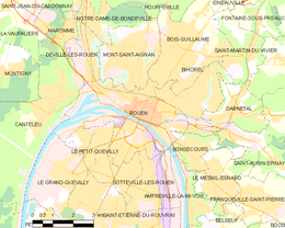 Rouen – Mappa