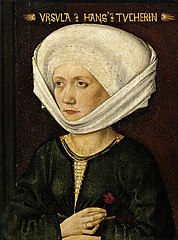 Michael Wolgemut, Portrait d'Ursula Tucher (1478)