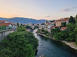 De Neretva in Mostar