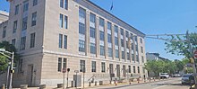 US Post Office facing Market Street in Camden, NJ