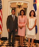 Primera Dama Candida Montilla de Medina at US embassy.jpg
