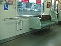 Wheelchair space in October 2007