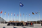 Nato-möte (där hymnen lär ha spelats)