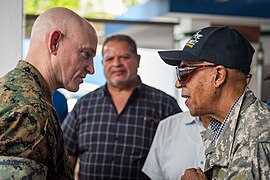 Senior Enlisted Advisor to the Chairman (SEAC) U.S. Marine Corps Sergeant Major Troy E. Black visited United States veterans in Santo Domingo, Dominican Republic, 26 April 2024 - 30.jpg