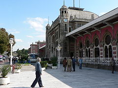 Estación ferroviaria de Sirkeci (1888-1890), Estambul, destino final del Orient Express