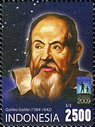 Stamp of Indonesia - 2009 - Colnect 248221 - Galilio Galilei.jpeg