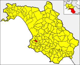 Torchiara – Mappa