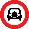 6a: No power-driven vehicles except single-tracked motorcycles