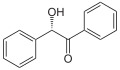 Deutsch: Struktur von (S)-Benzoin English: Structure of (S)-Benzoin