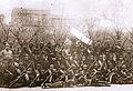 Soldiers and officers of the army of the Azerbaijan Democratic Republic shortly after the Battle of Baku 1918